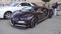Brown Bugatti Chiron