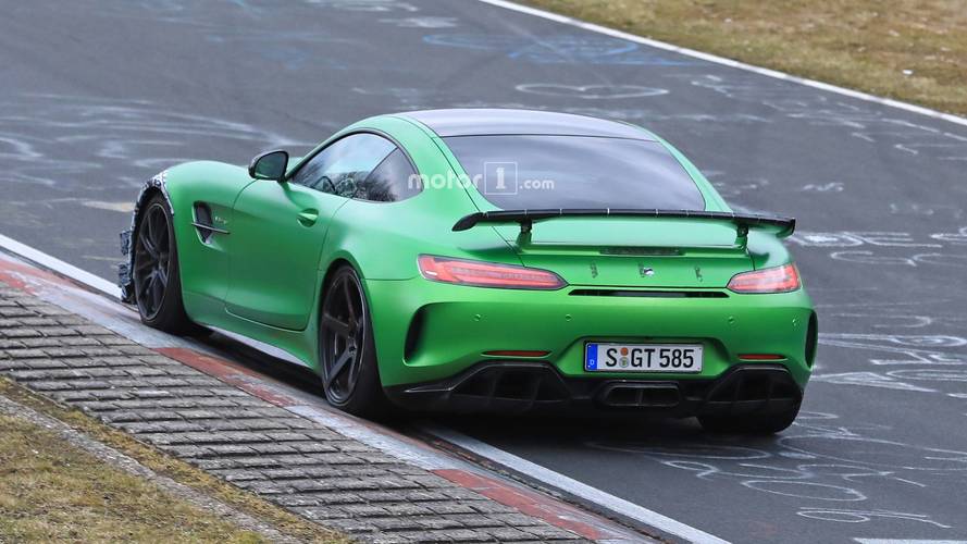 2019 Mercedes-AMG GT R facelift spy photo