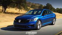 VW Jetta R Render