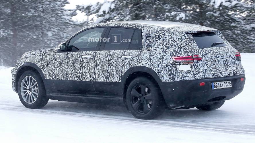 Mercedes EQ C spy photo