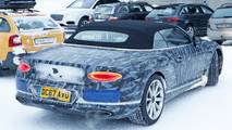 2018 Bentley Continental GTC Yeni Casus Fotoğrafları