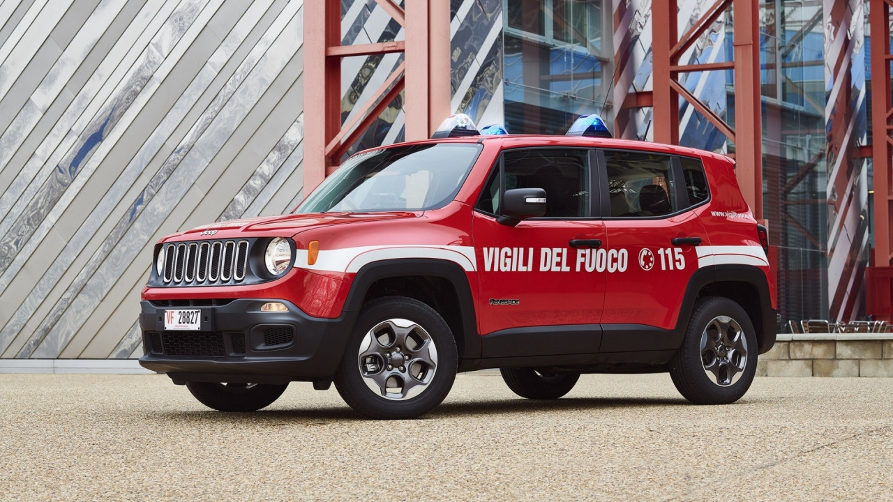 [Copertina] - Jeep Renegade, lo guideranno anche i Vigili del Fuoco