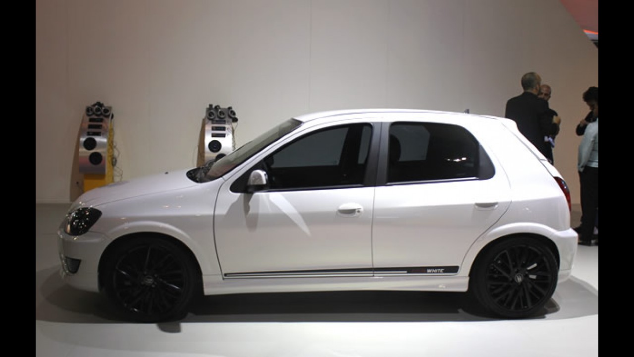 Salão do Automóvel: Chevrolet também mostra o "tunado" Celta White