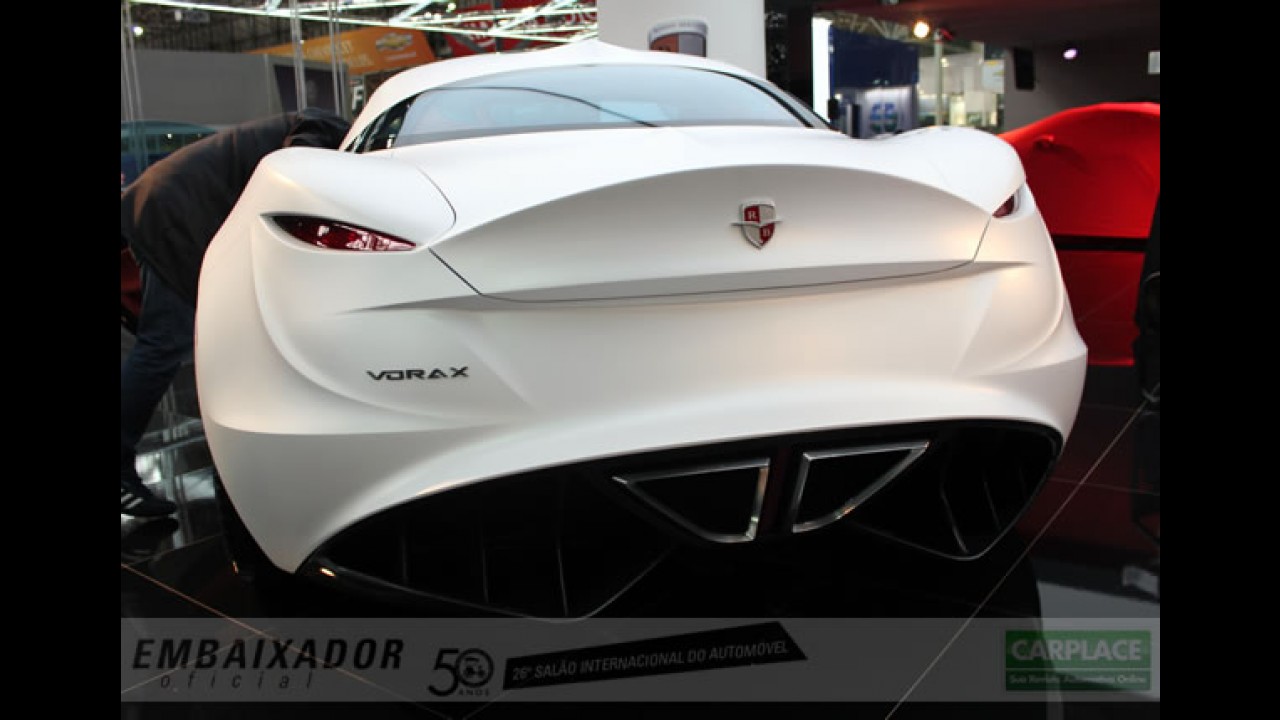 Vorax - Fotos do superesportivo brasileiro no Salão do Automóvel
