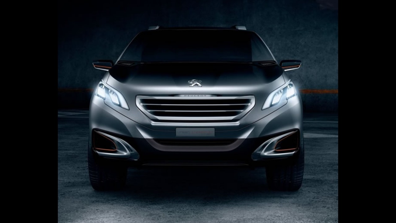 Salão de Pequim: Peugeot Urban Crossover Concept desenhado no Brasil é revelado