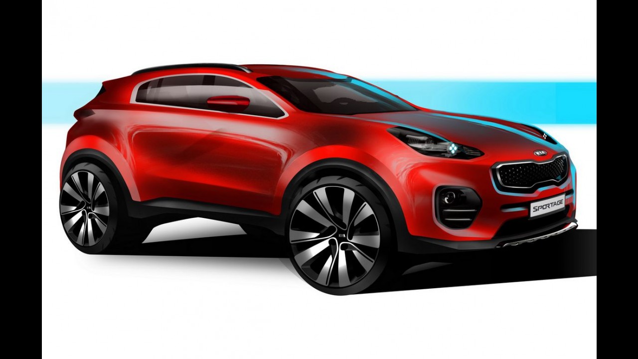 Revelado: novo Kia Sportage 2016 é pego sem camuflagem