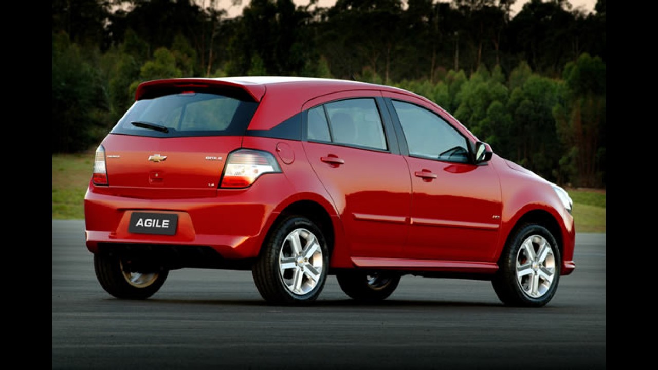 Chevrolet Agile registra recorde mensal de vendas em novembro