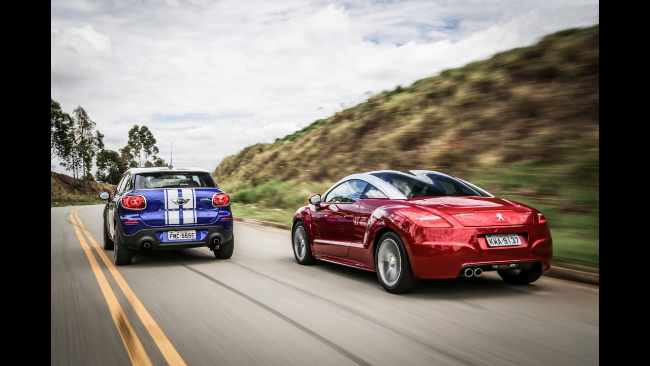 Teste CARPLACE: MINI Paceman ou Peugeot RCZ, qual seu estilo de cupê?