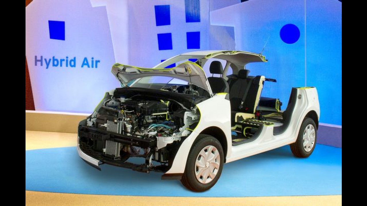 Peugeot-Citroën apresenta o inovador sistema Hybrid Air no Brasil