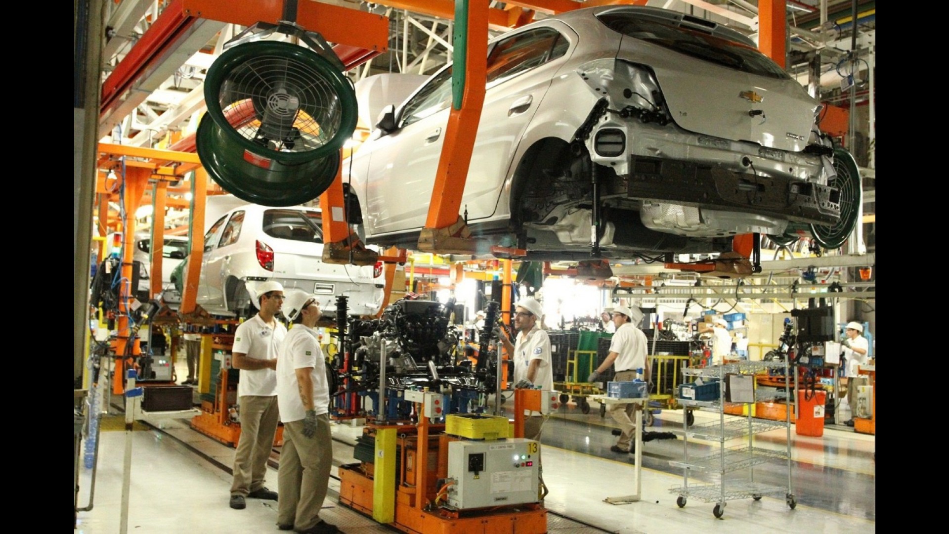 Resultado de imagem para linha de produção gm
