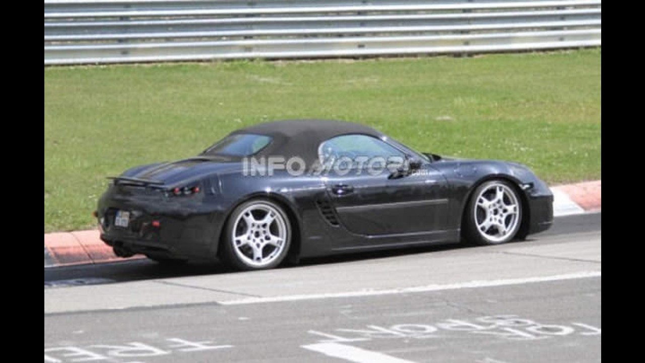 Novo Porsche Boxster é testado na Suécia