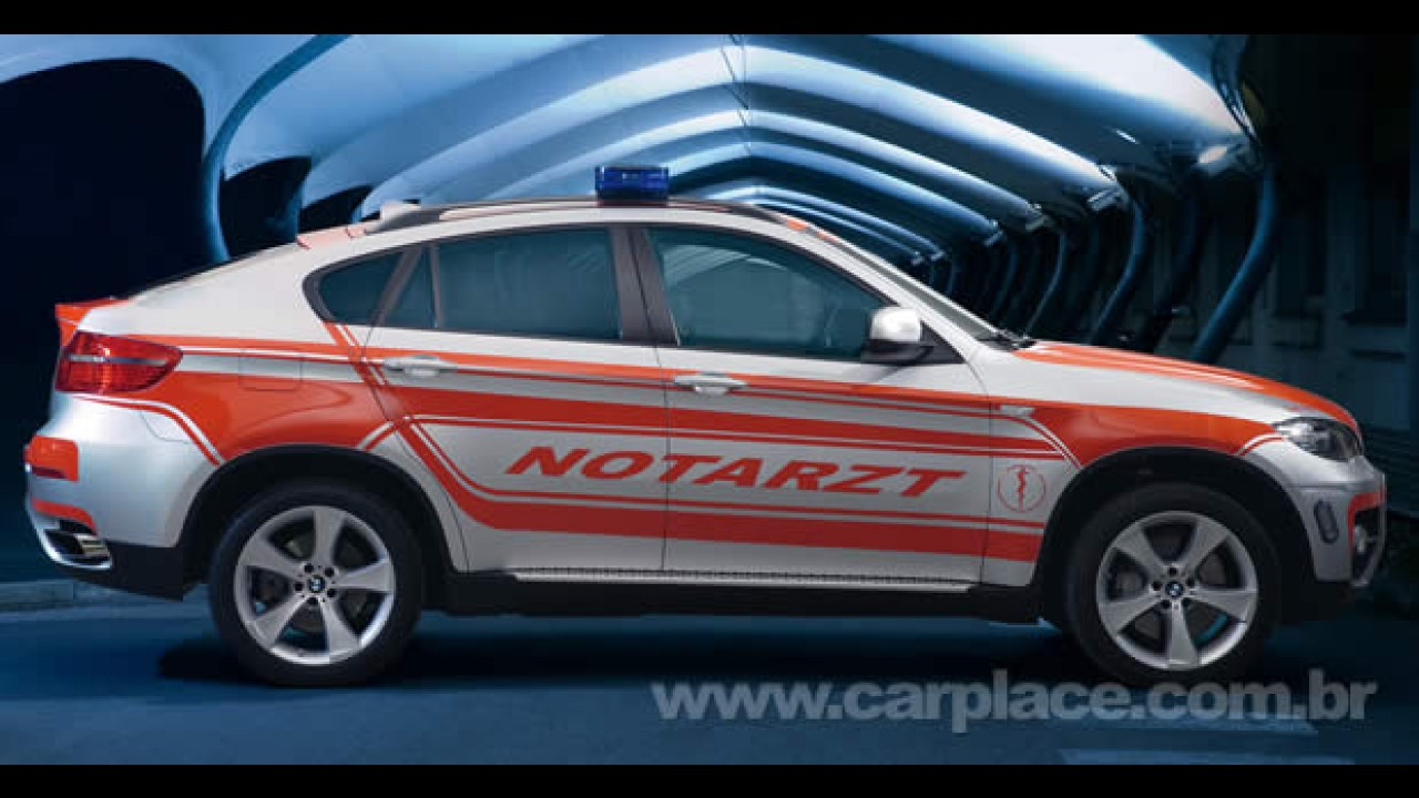 BMW mostra protótipo de um X6 Ambulância em feira na Alemanha