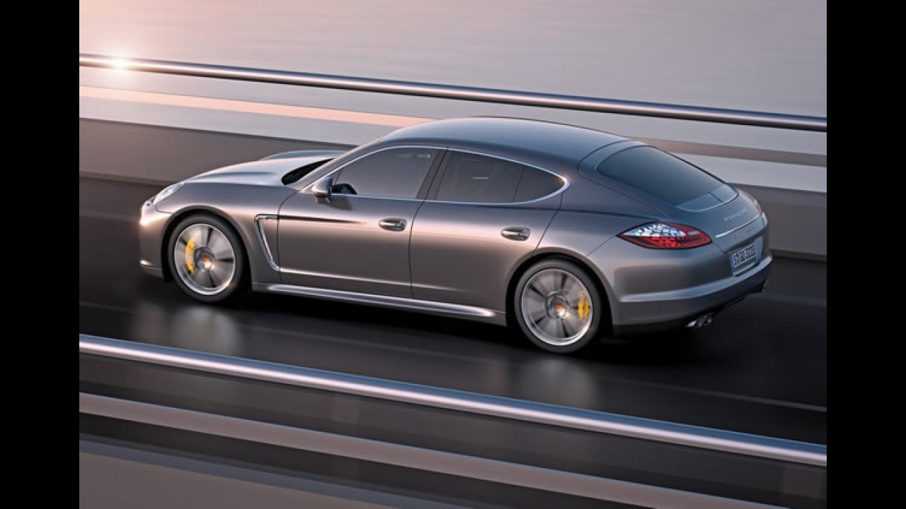 Porsche revela o Panamera Turbo S - Motor de V8 de 550 cv tem consumo de 9,7 km/litro