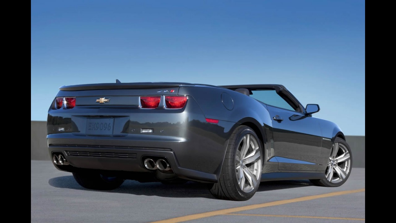 GM confirma Chevrolet Camaro ZL1 Conversível com 580 cv no Salão de Los Angeles