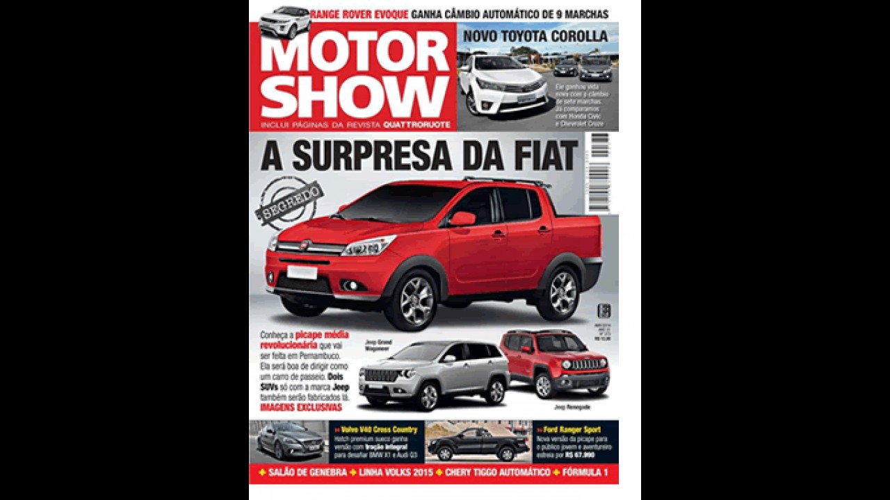 Segredo: inédita picape média da Fiat começa a ser revelada