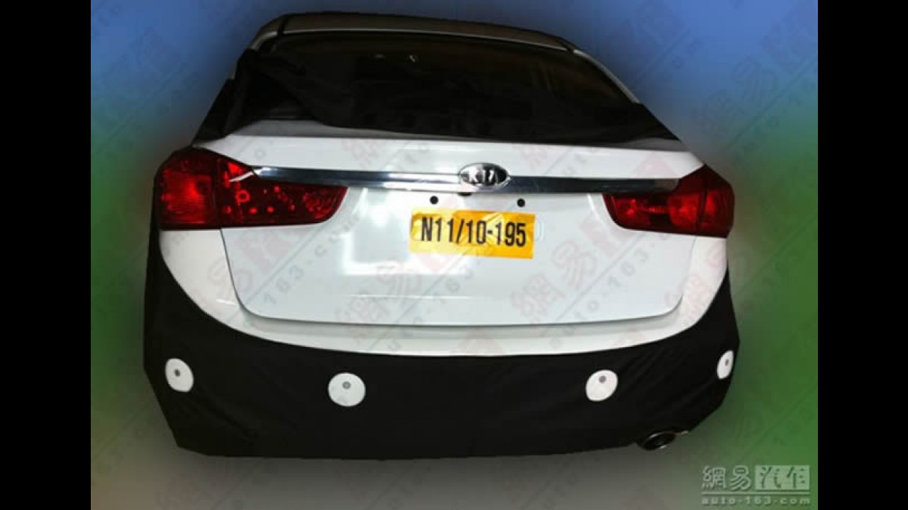 Novo Kia Cerato 2013 está quase pronto na China - Visual ficará mais "alemão"