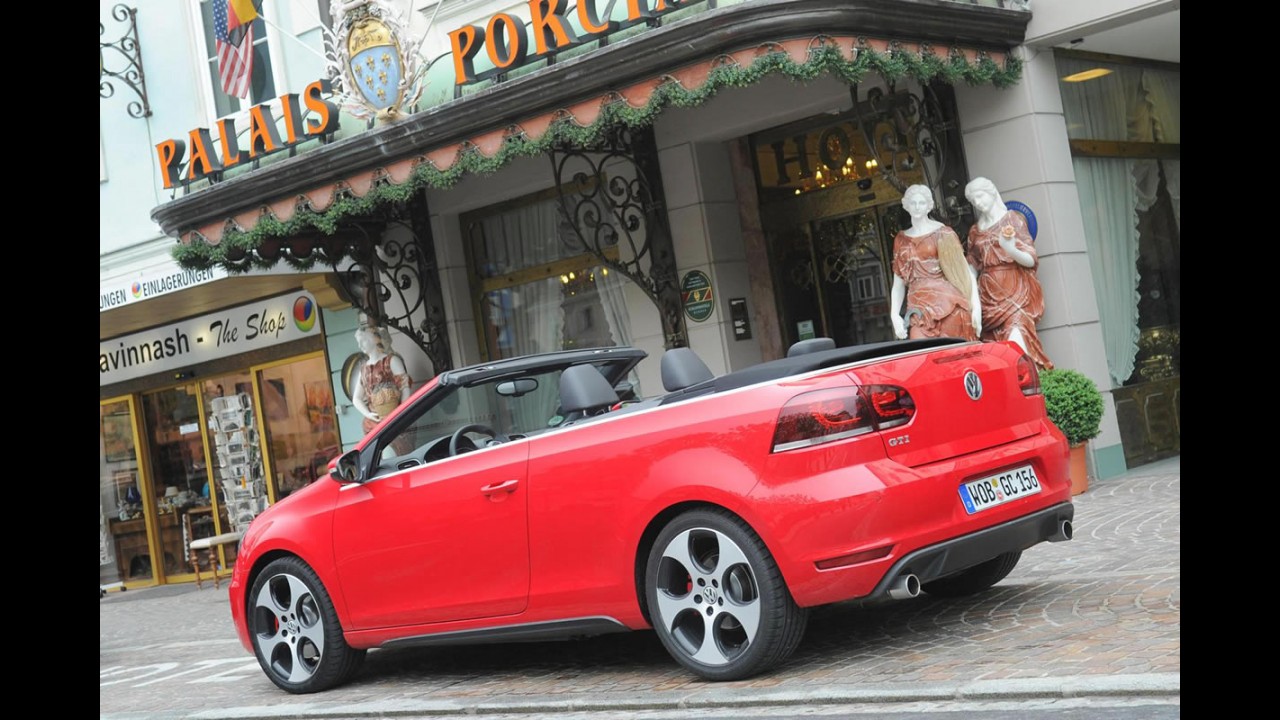 Novo Golf GTI Conversível 2012: VW divulga nova galeria de fotos do cabriolet esportivo