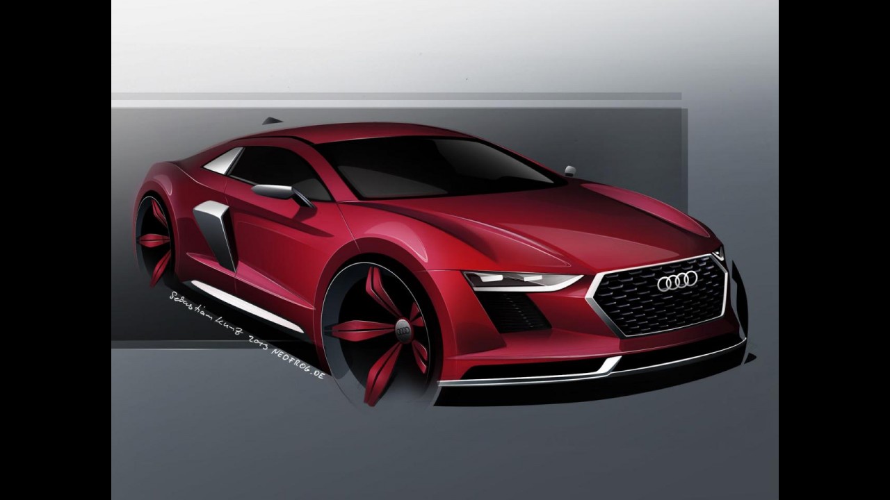 Futuro Audi R8 2015 terá V8 de até 560 cv