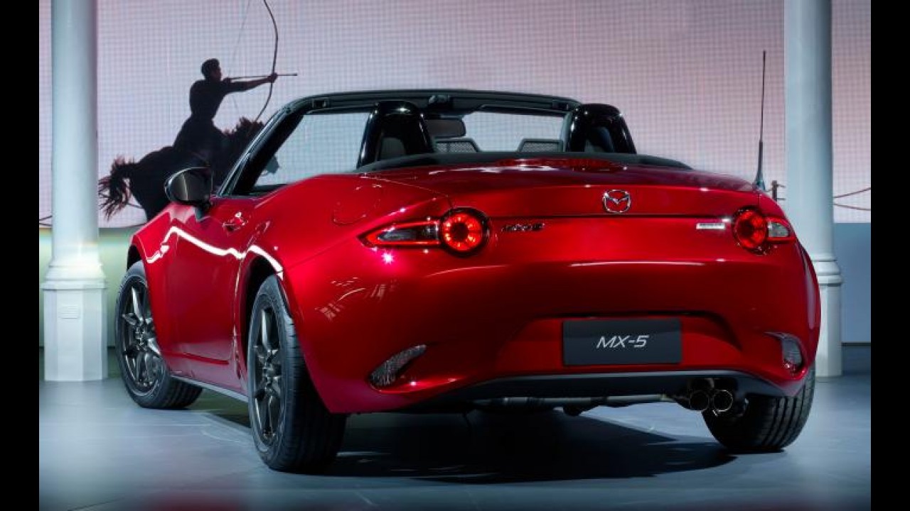 Oficial: novo Mazda MX-5 2015 é revelado com 100 kg a menos