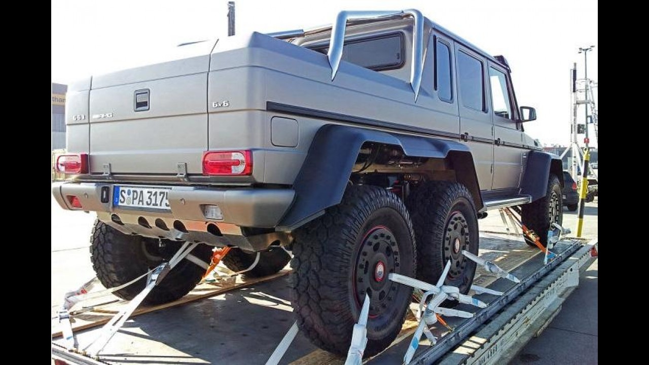 Mercedes-Benz confirma produção do monstruoso G63 AMG 6x6