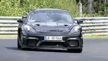 Porsche Cayman GT4 RS Casus Fotoğraflar