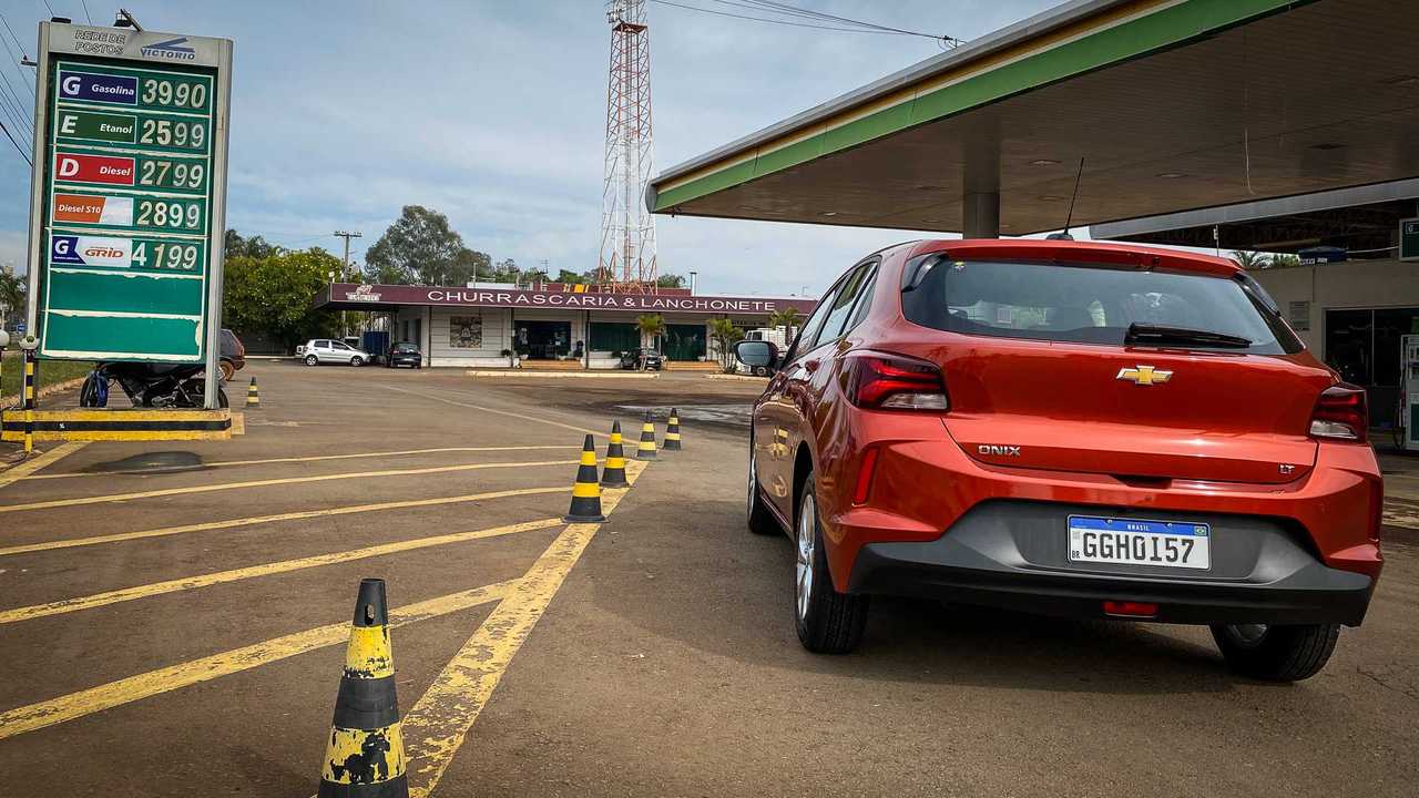 Chevrolet Onix LT 1.0 2020 (teste de consumo)