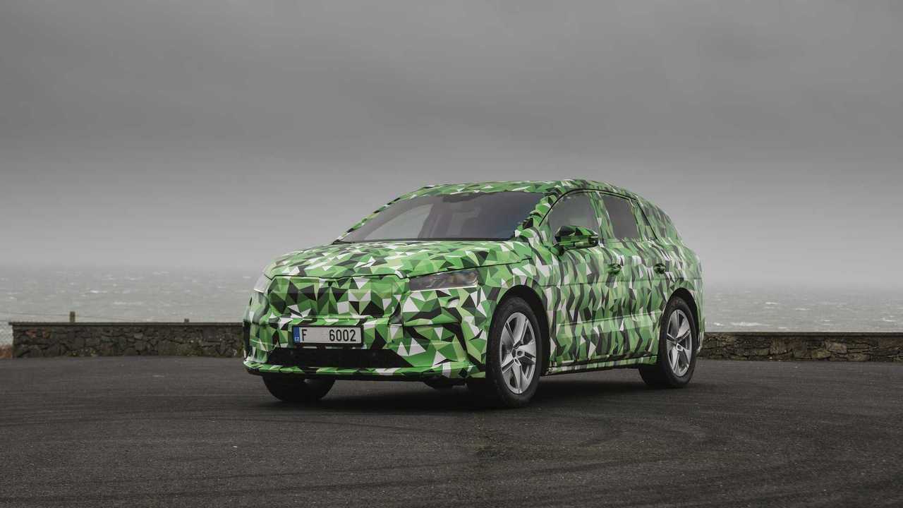 Skoda Enyaq 2021, teaser