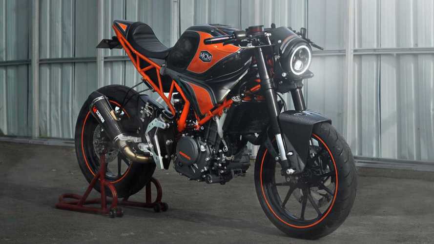 This KTM RC 250 Has Been Transformed Into A Sharp Cafe Racer