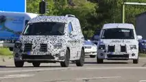 Mercedes Citan (2021) auf neuen Erlkönigbildern