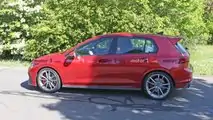 2021 VW Golf GTI TCR spy photo