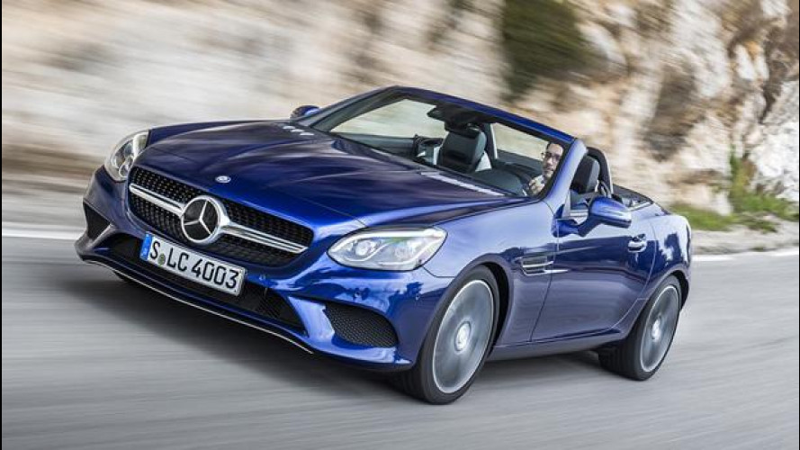 Mercedes SLC 43 AMG, il ruggito del V6 dritto nelle orecchie