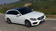 Mercedes C300 h Station Wagon, test di consumo reale Roma-Forlì