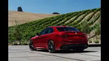 Alfa Romeo Giulia Quadrifoglio, la versione americana