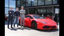 Casey Stoner visita Lamborghini