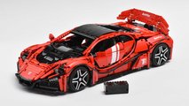 1:8 Scale GTA Spano Lego Model
