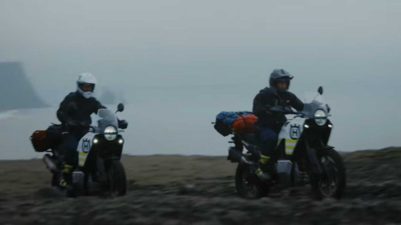 Teaser mostra protótipo da Husqvarna Norden 901 na Islândia