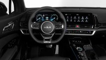 Interior del Kia Sportage 2022 (con especificaciones europeas)