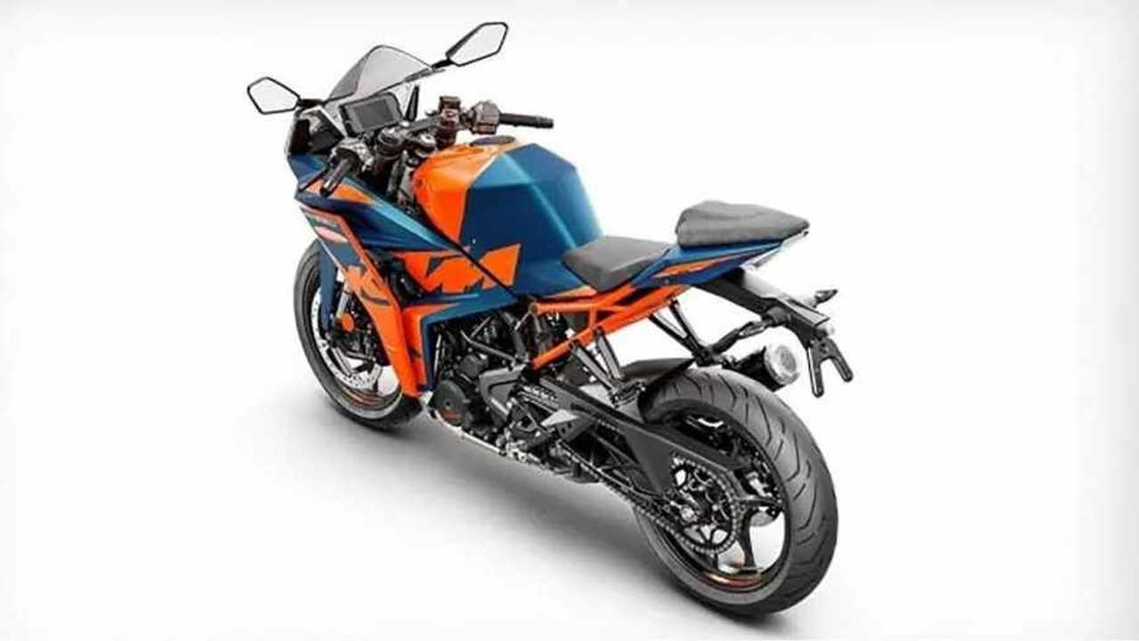 KTM 2022 RC 390 - Rear, Left