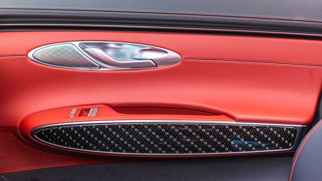 2022 Genesis GV70 interior