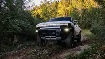 Hummer EV off road