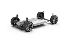 Small version of the MEB platform for the Volkswagen ID. LIFE Concept
