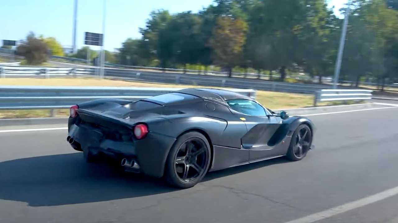 Fotos espía de un prototipo del Ferrari LaFerrari