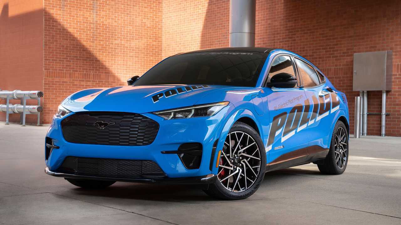 Ford Mustang Mach-E, in fase test per la polizia americana 