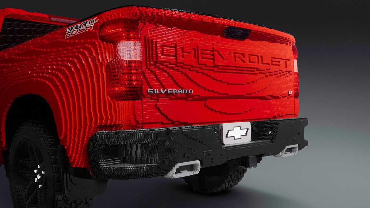 Full-Size LEGO 2019 Silverado 1500 LT Trail Boss