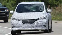2018 Nissan Leaf casus fotoğrafları
