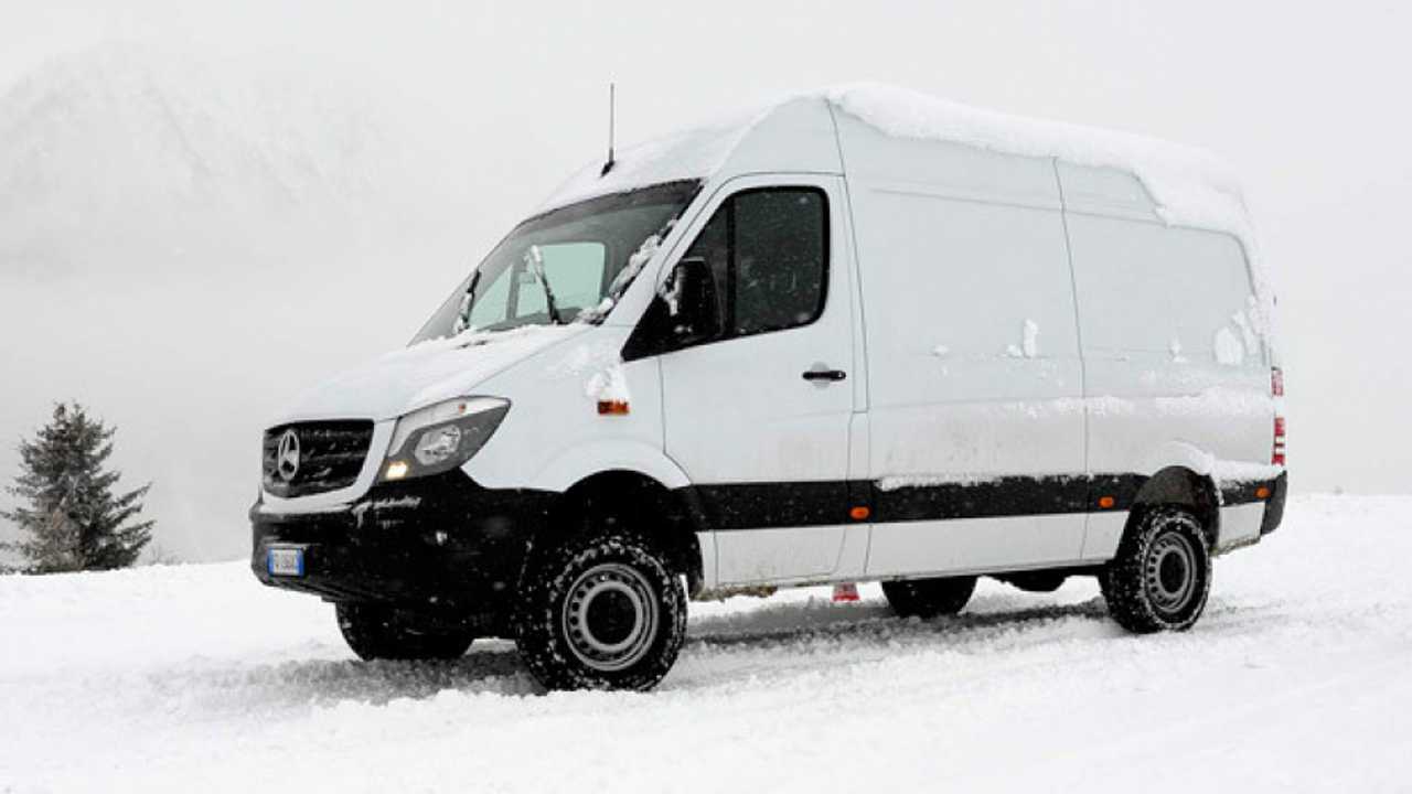 Mercedes 4matic, van per ogni terreno