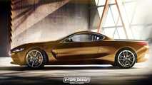 BMW 8 Series Pickup render