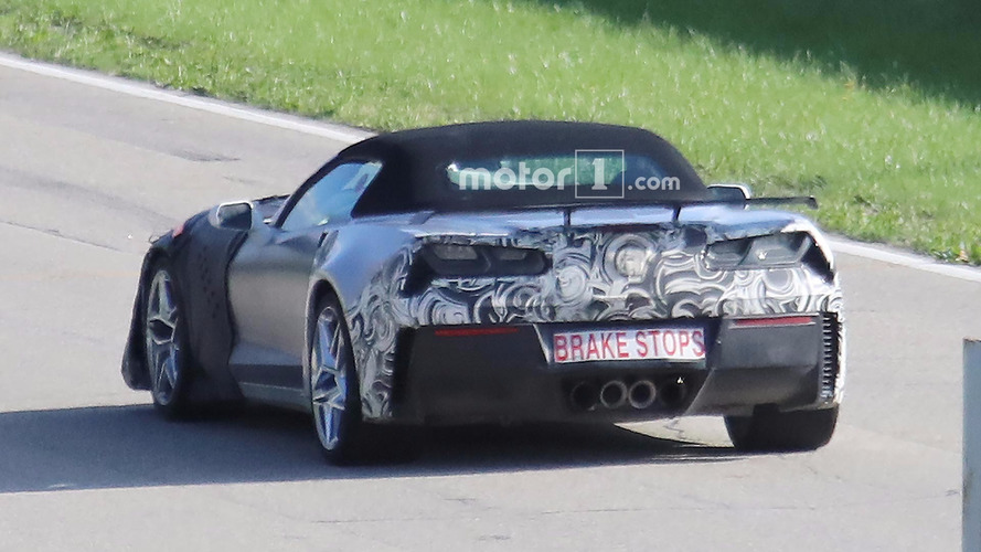 Chevrolet Corvette ZR1 Convertible Spy Pics