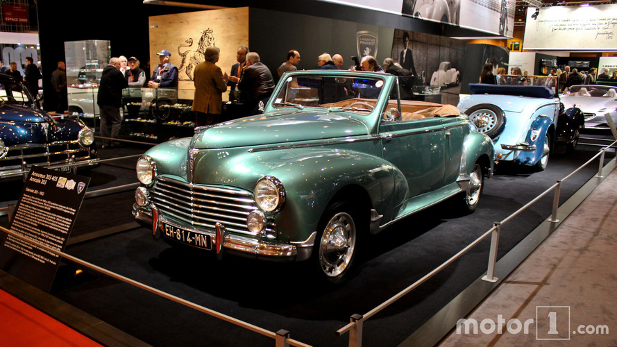 Peugeot au Salon Rétromobile 2017