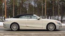 Makyajlı Mercedes-Benz S-Sınıfı Cabriolet casus fotoğrafları